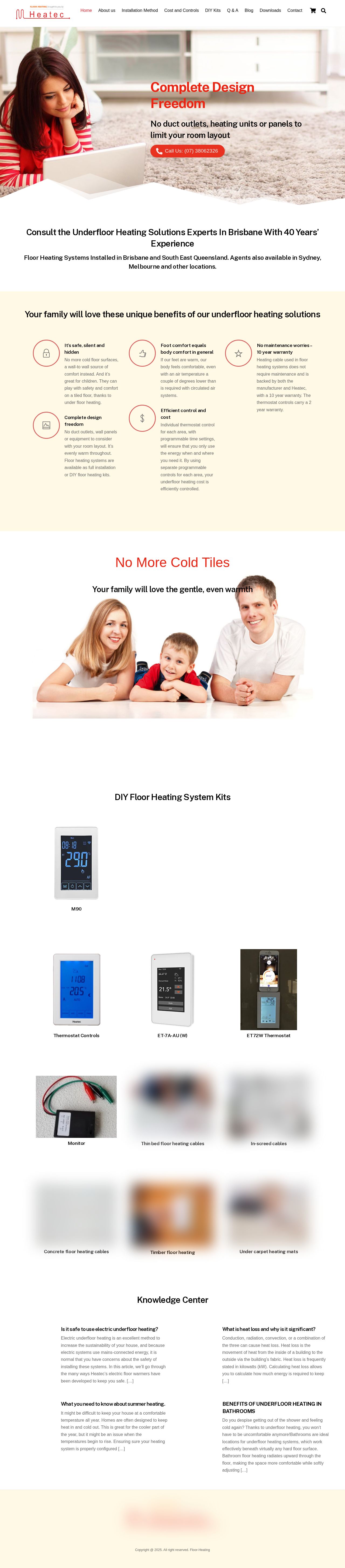 Floor Heating website