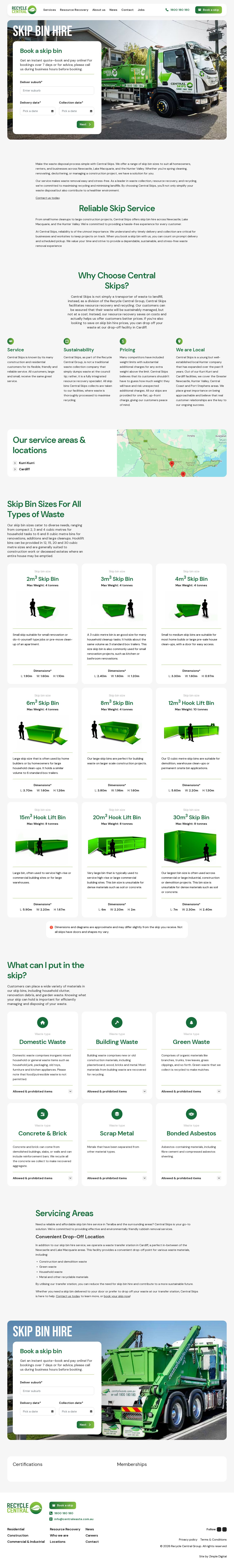 1800 All Skips website