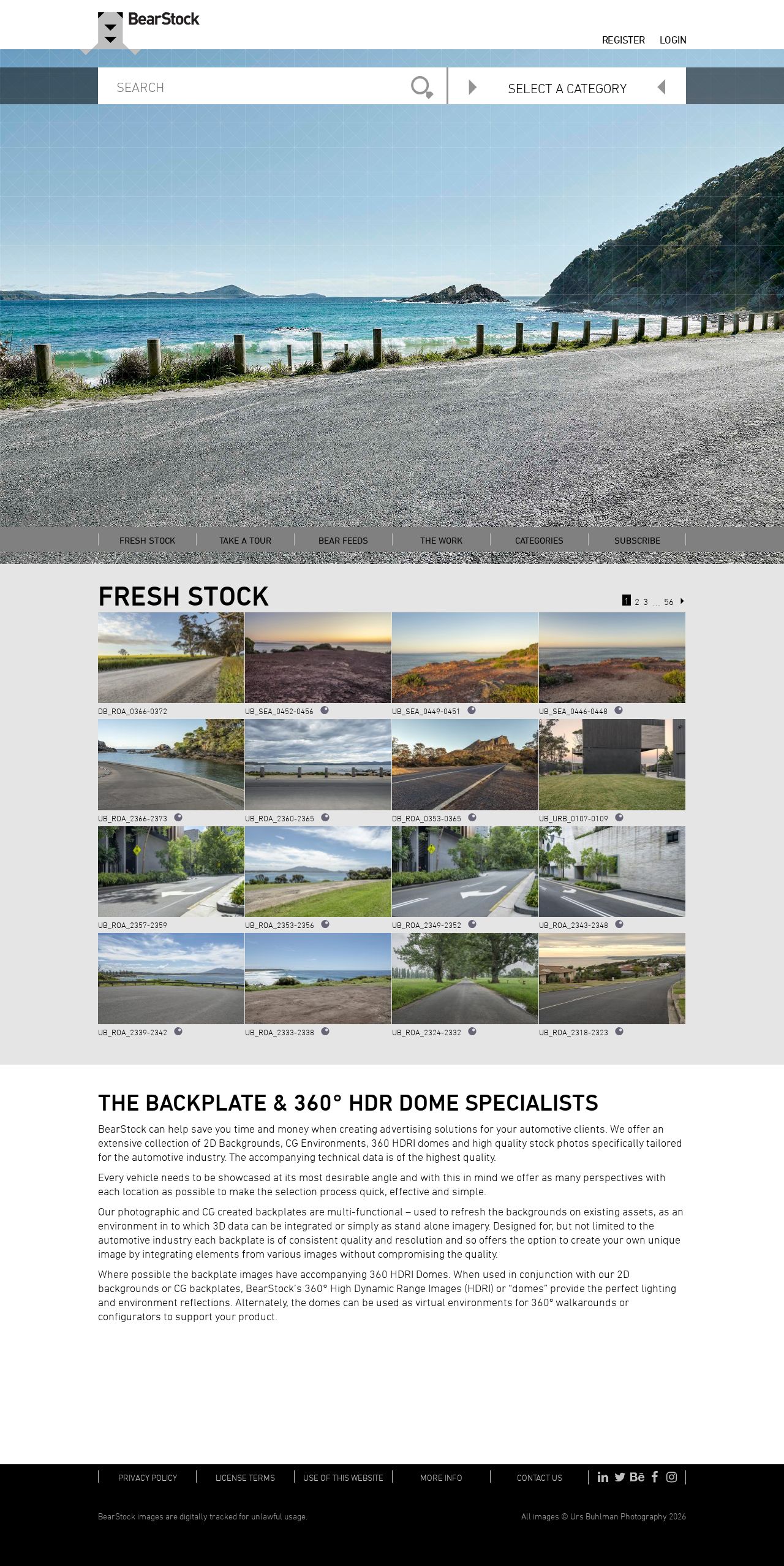 High Quality Stock Photos | 360 HDRI | 2D Backgrounds website