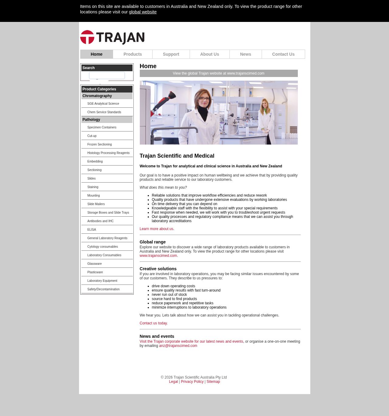 Grale Scientific website