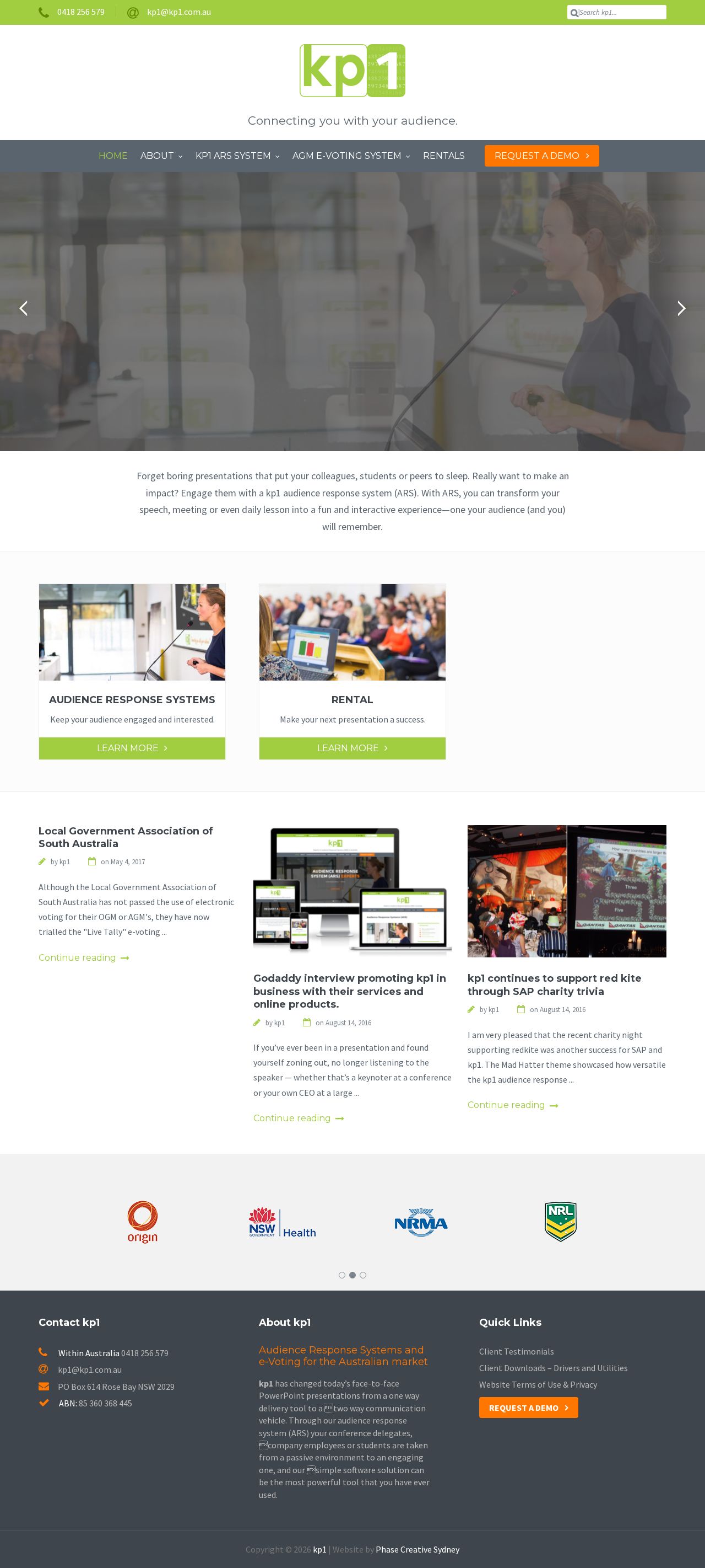 KP1 website