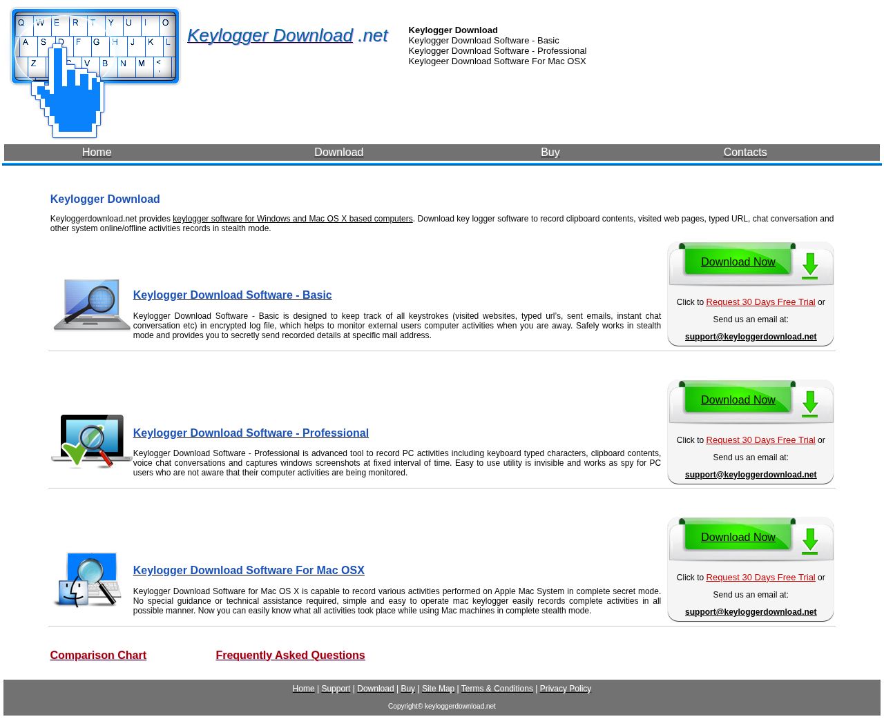 Keylogger download website