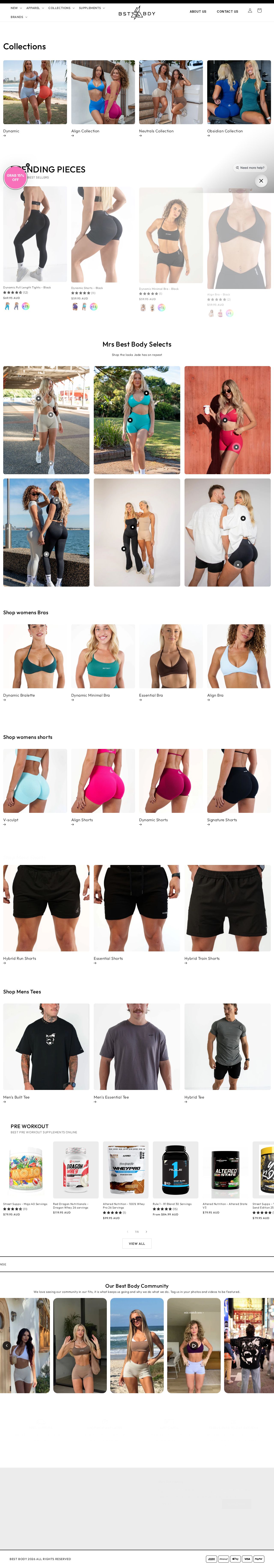 Best Body Supplements website