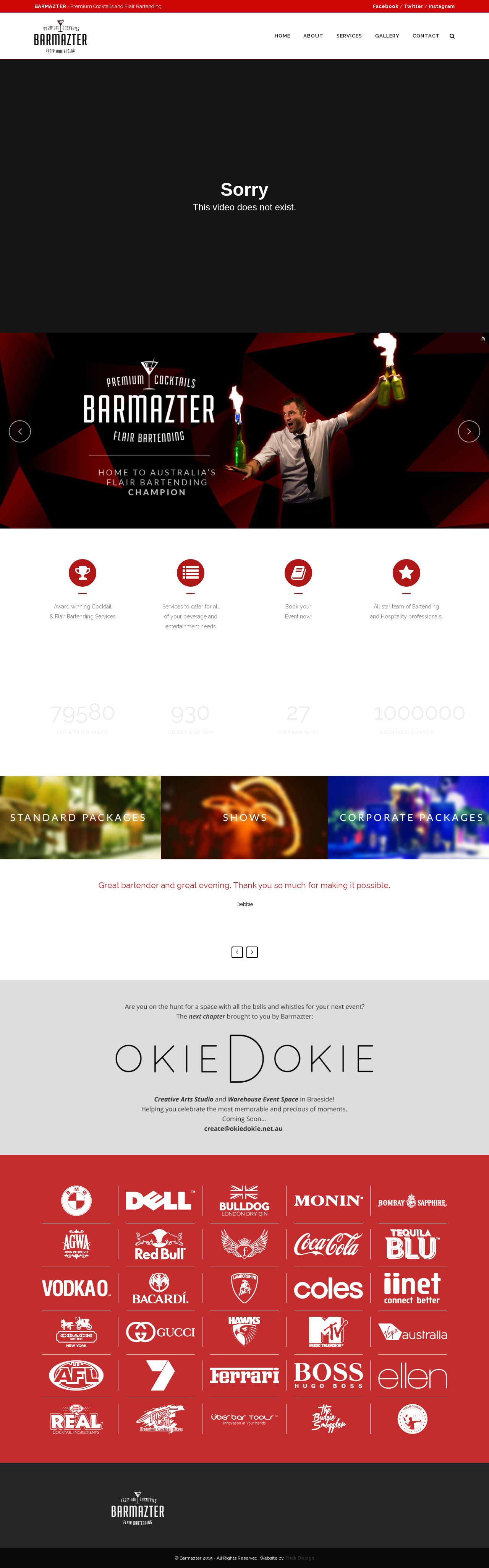 Barmazter website
