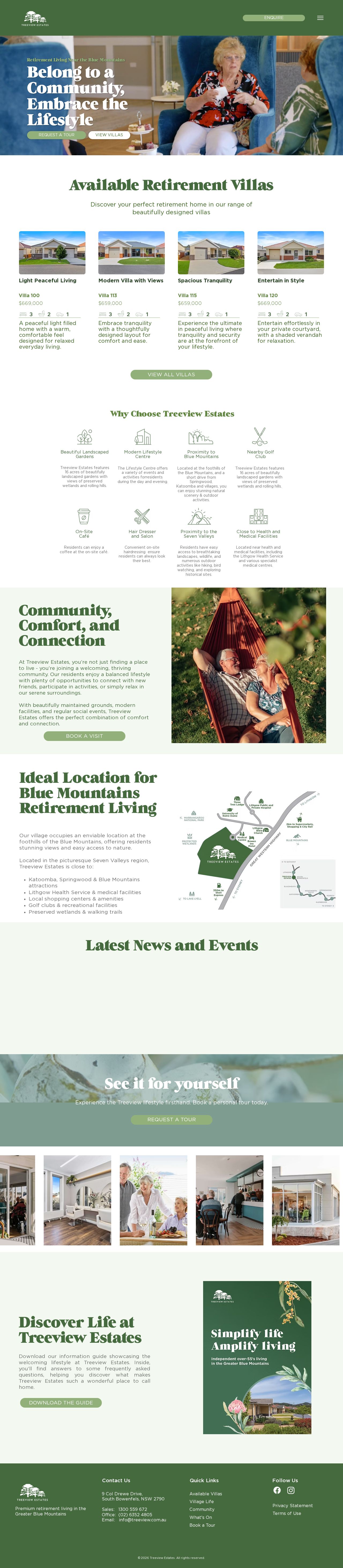 Buy Best Retirement Villages in NSW, Australia website