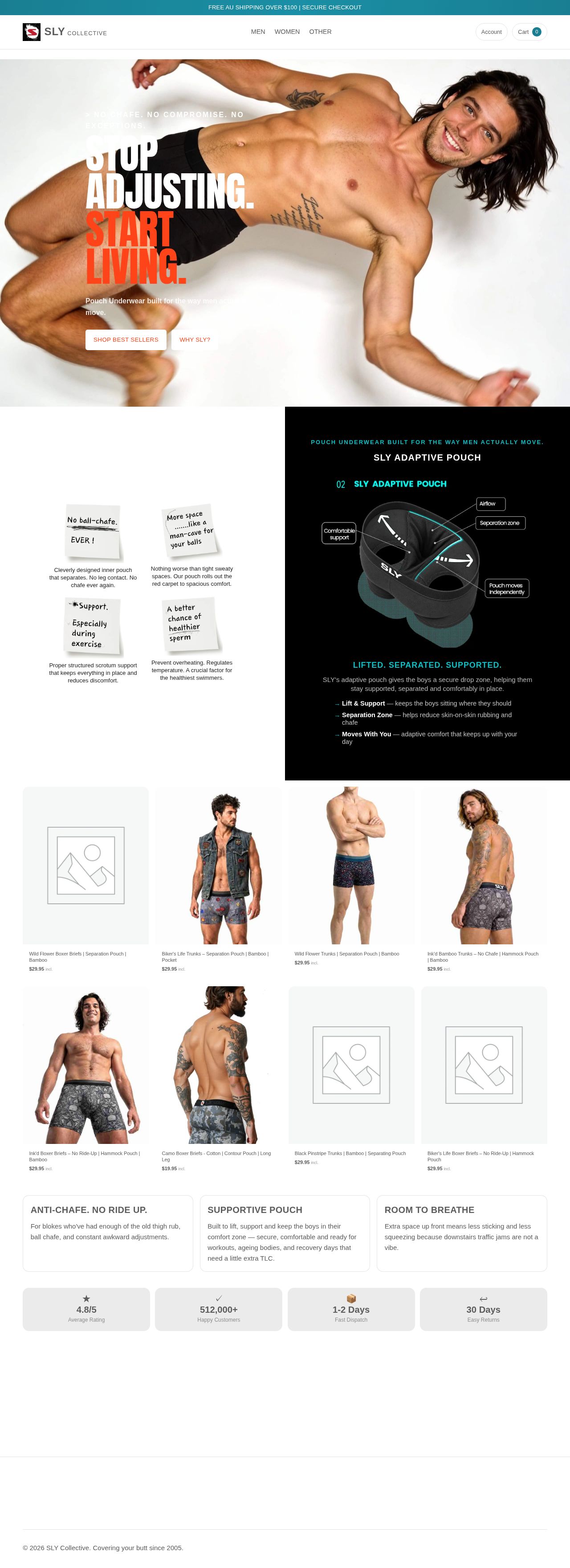 SLYcollective website