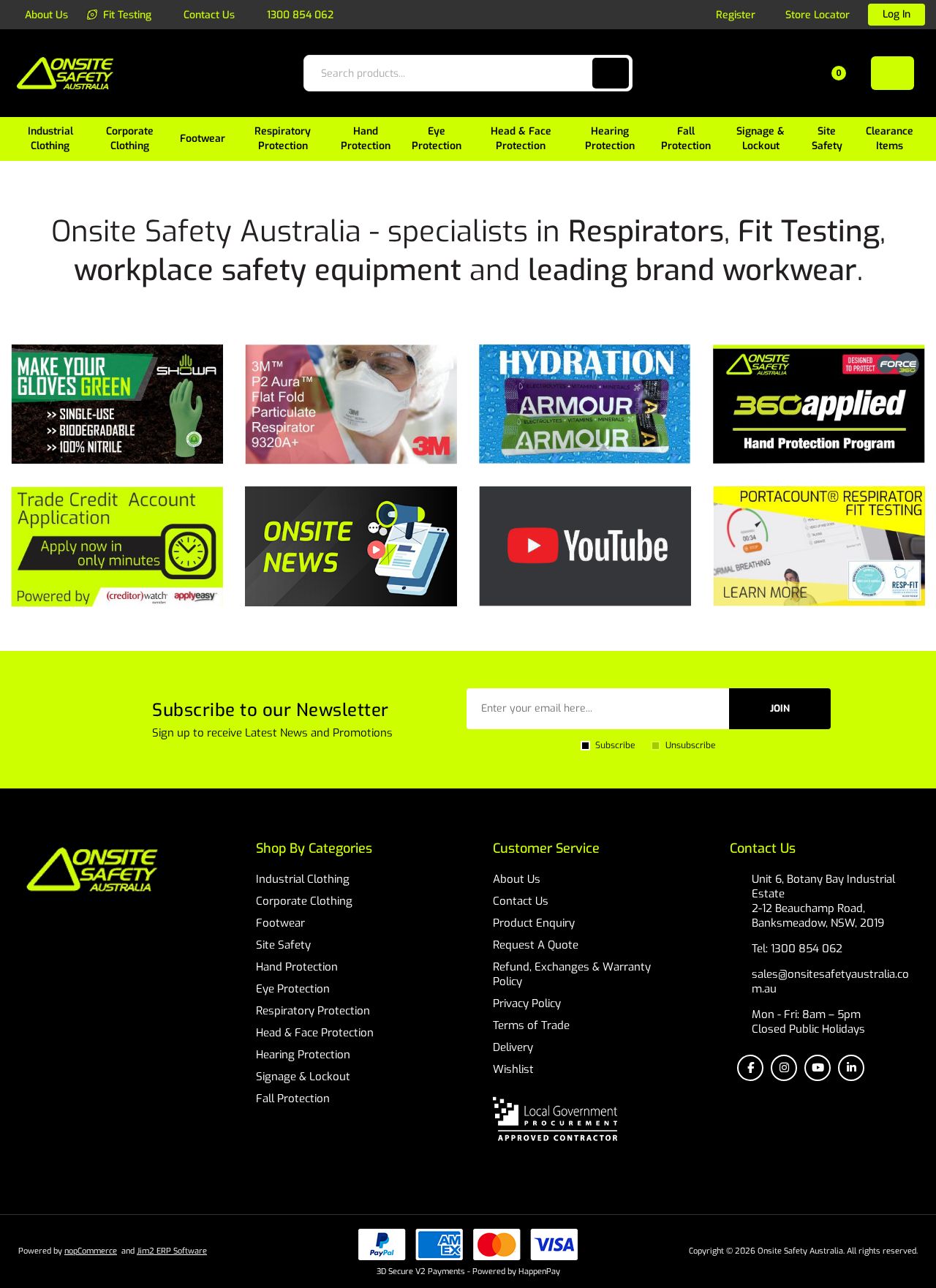 Onsite Safety Australia Pty Ltd website