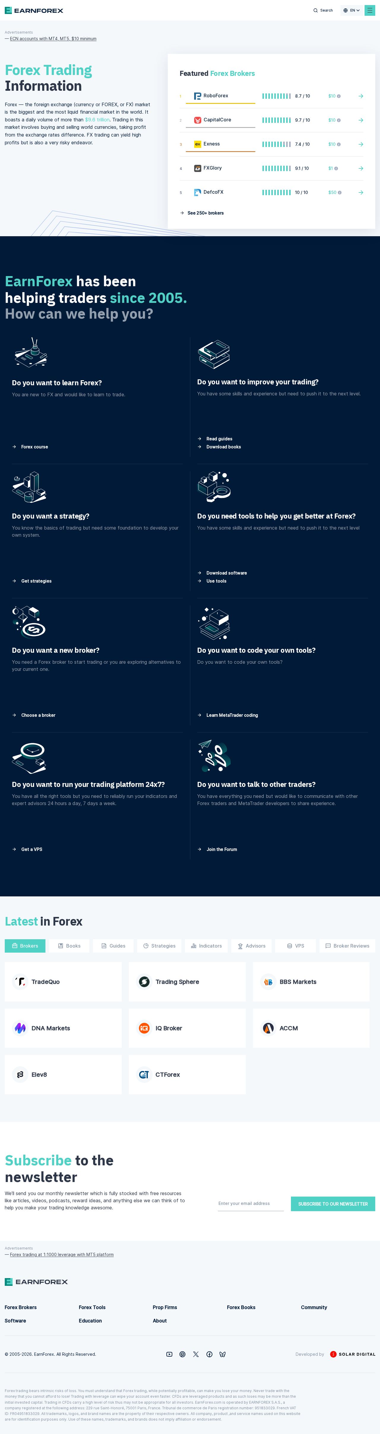 ForexScalpingPro.com website