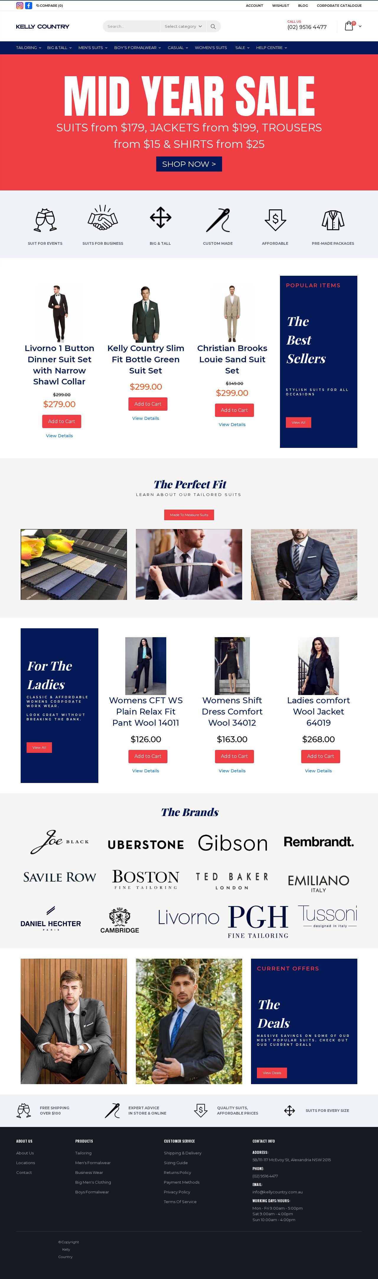 Kelly Country Factory website