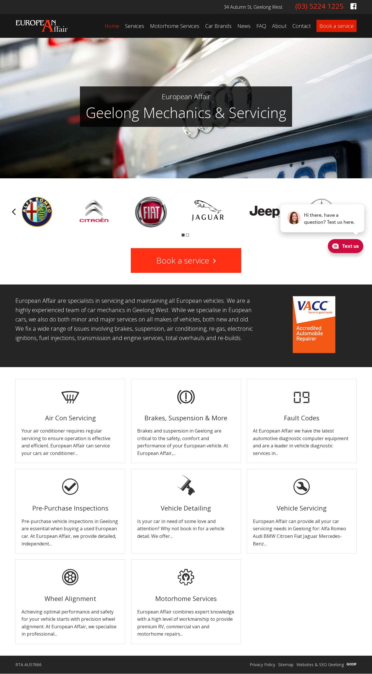 European Affair website