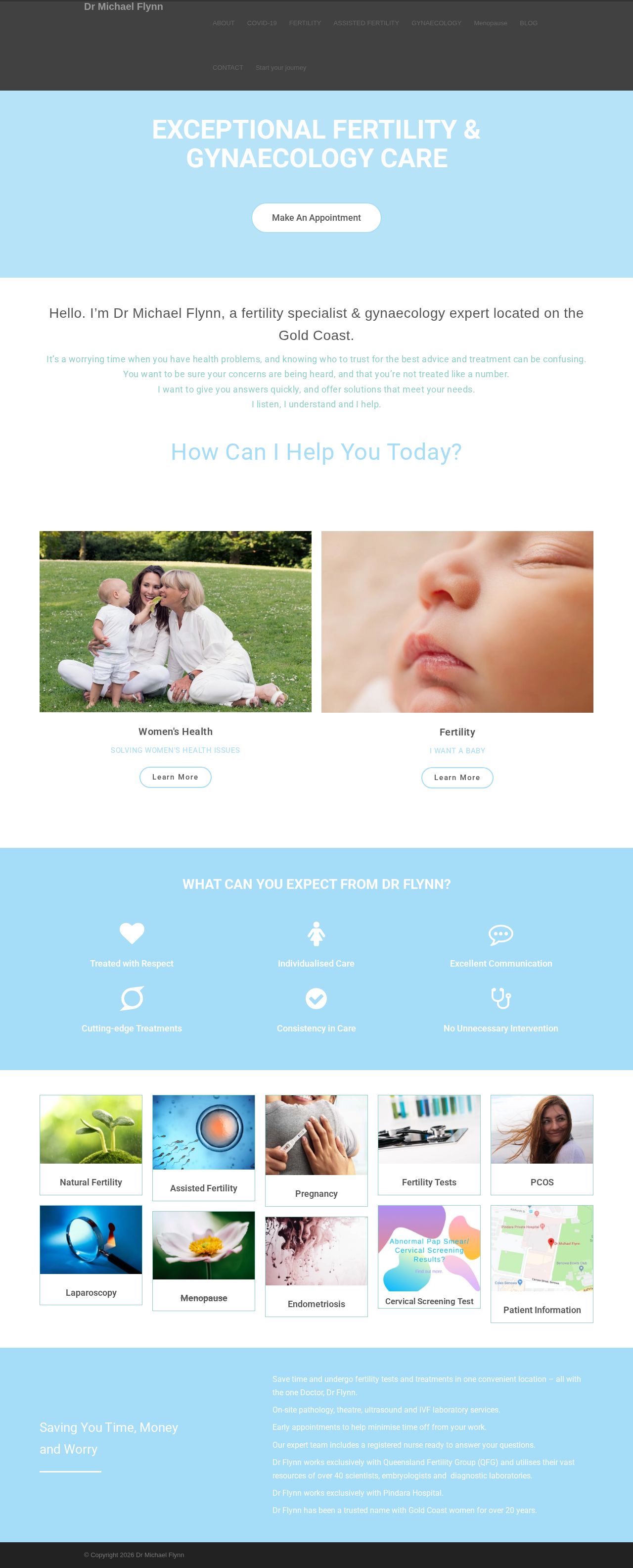 Dr Michael Flynn website