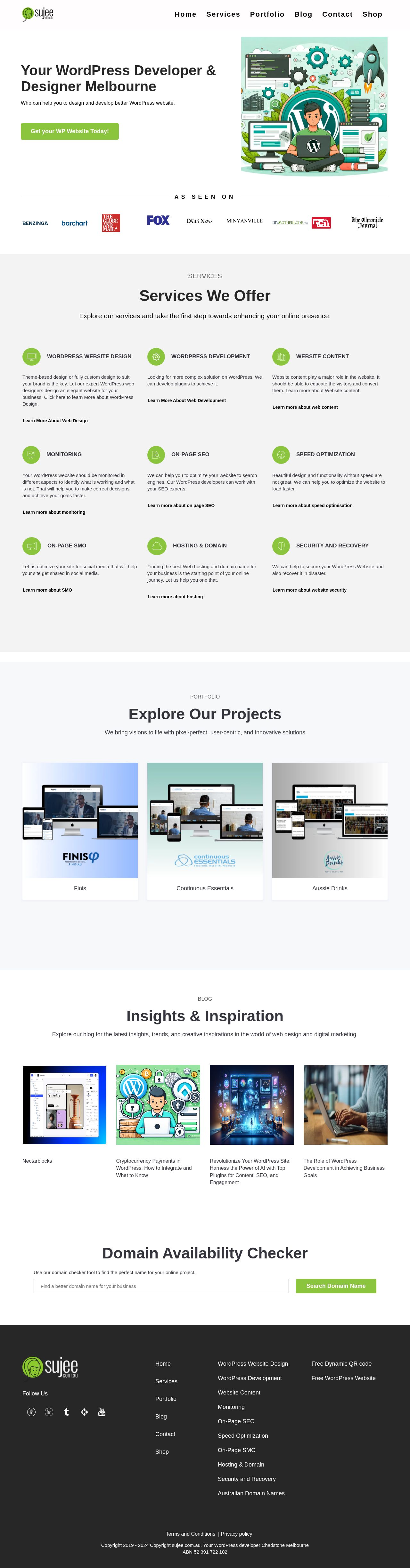 The Web Byte - Web Design & Development Melbourne website
