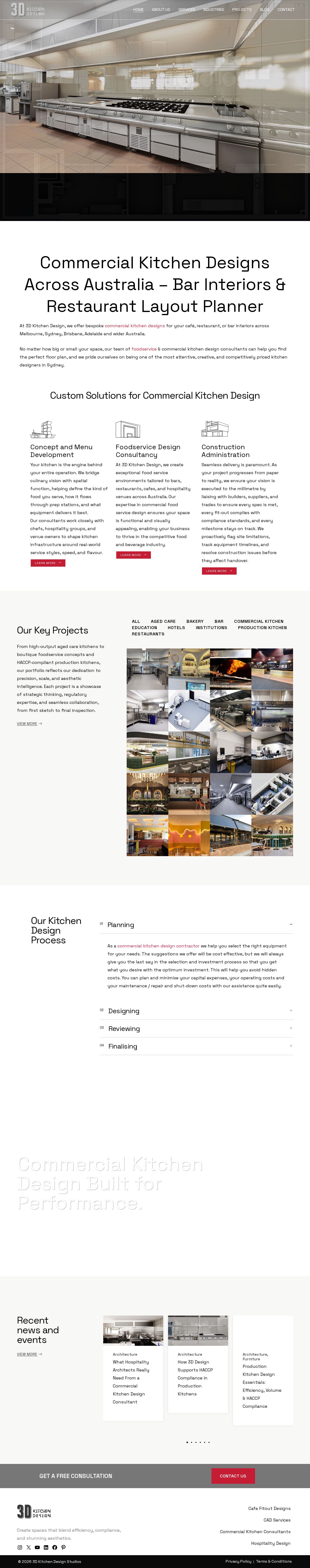3d kitchen design website