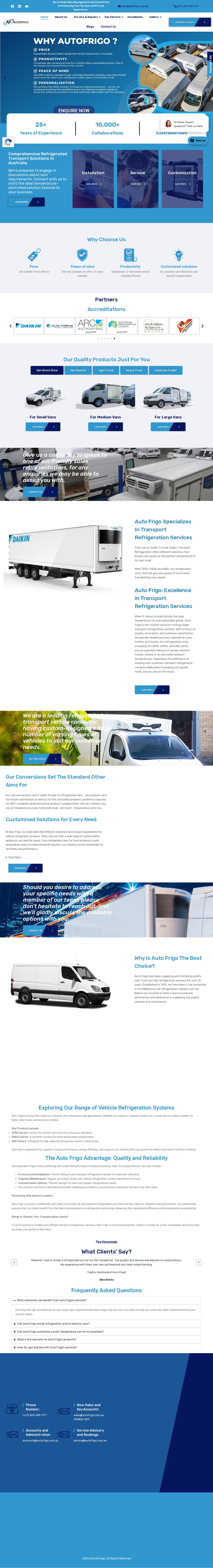 ICEMAN AUTO AIR website