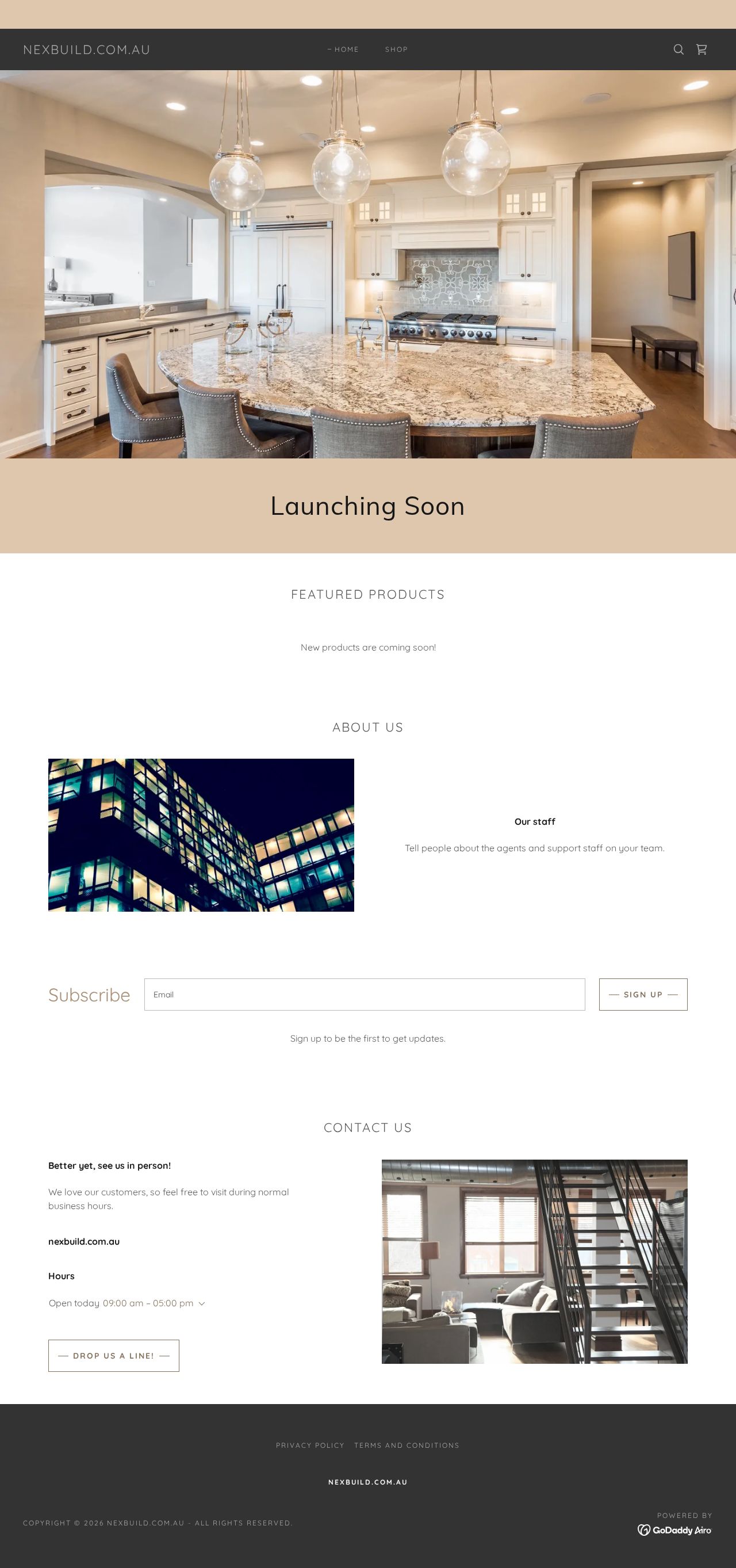NexBuild website
