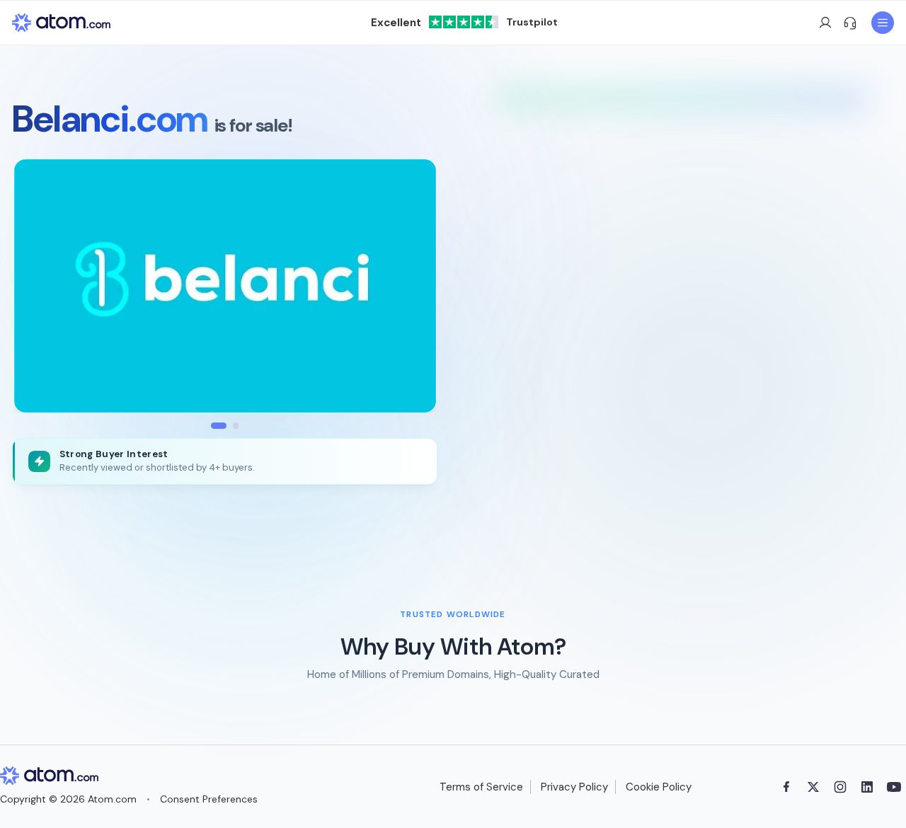 Belanci website