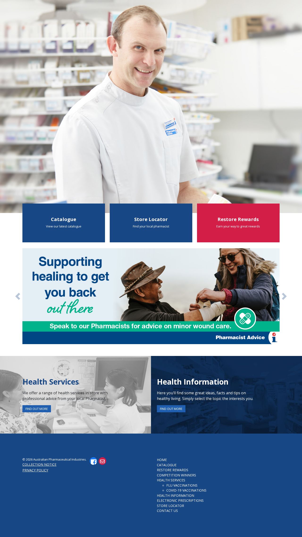 Pharmacist Advice website