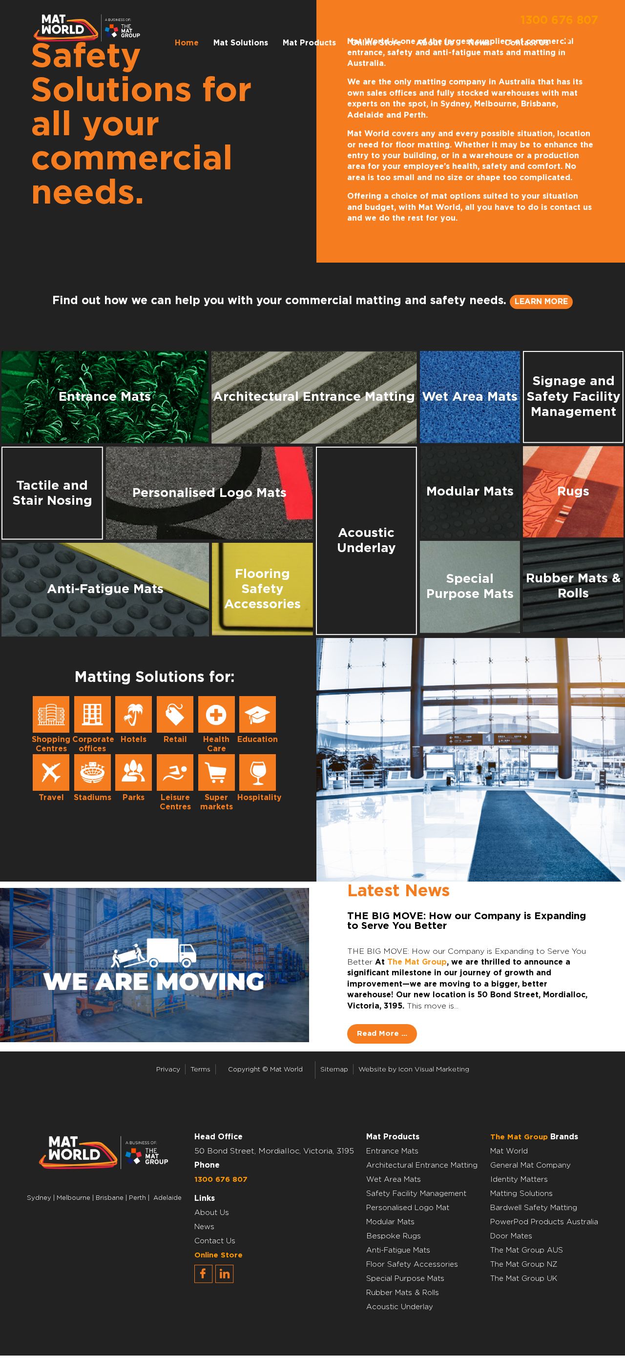 Mat World website