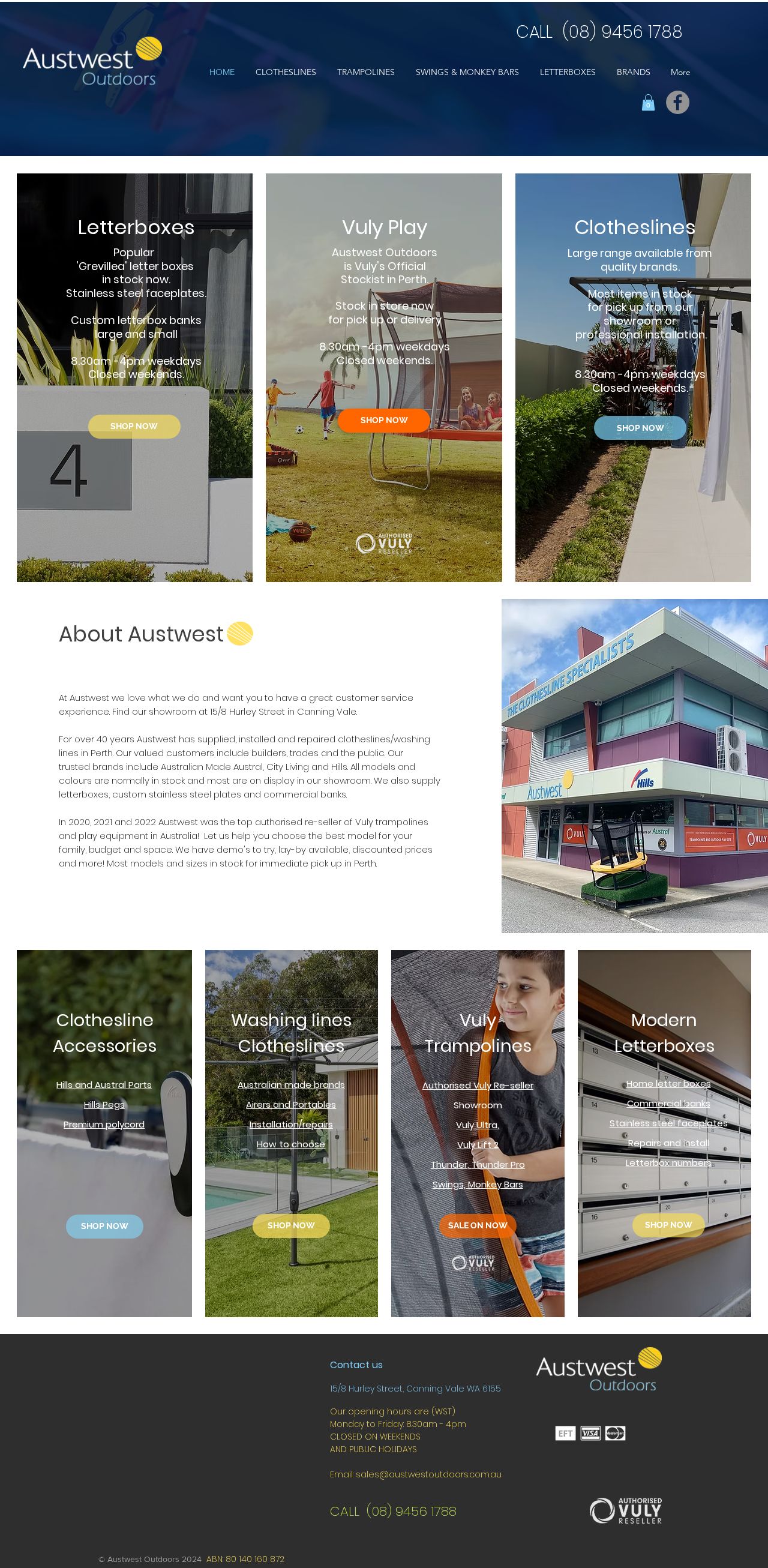 Austwest Clotheslines website