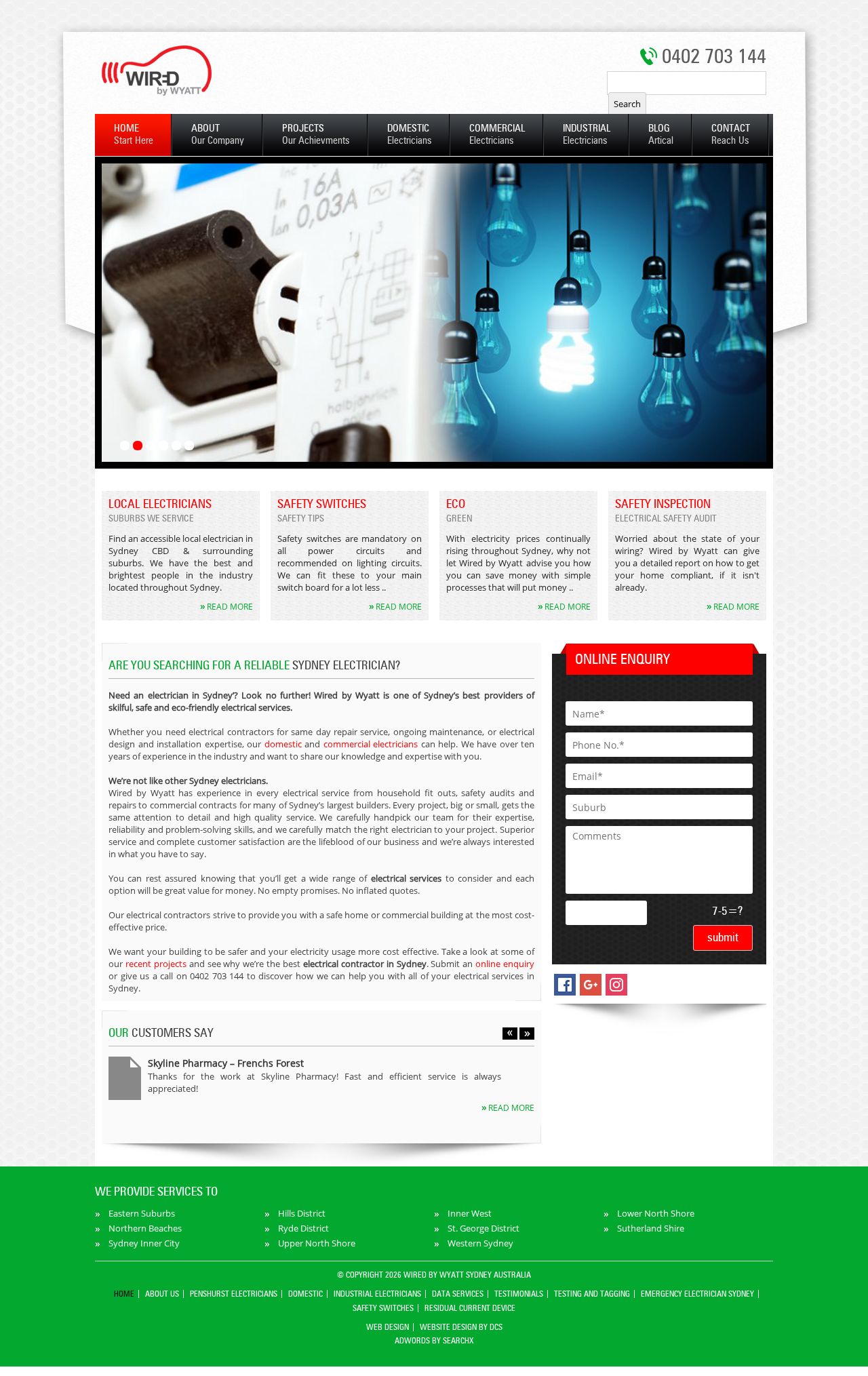 Wiredbywyatt website