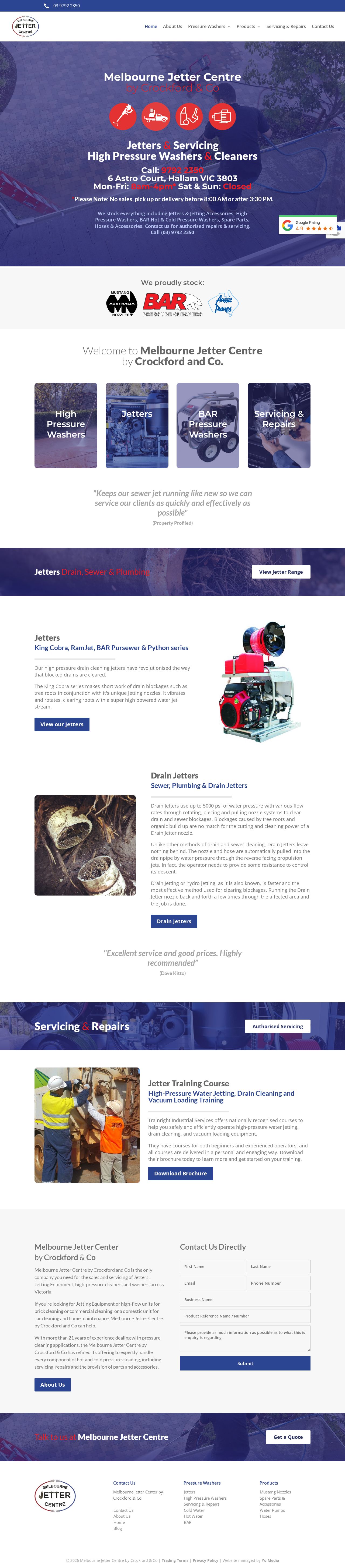 Crockford & Co. website