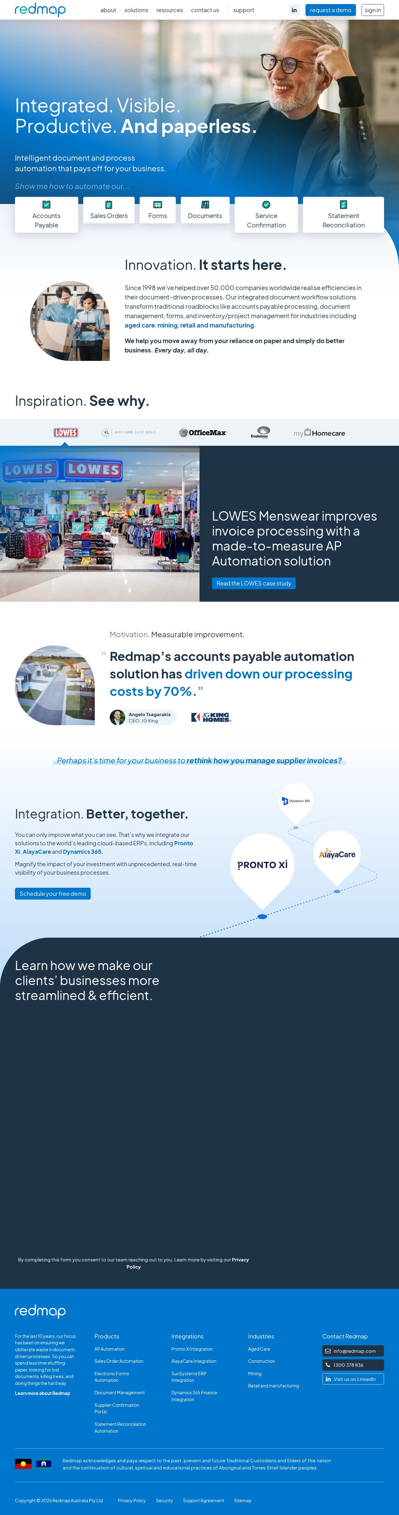 RedMap website