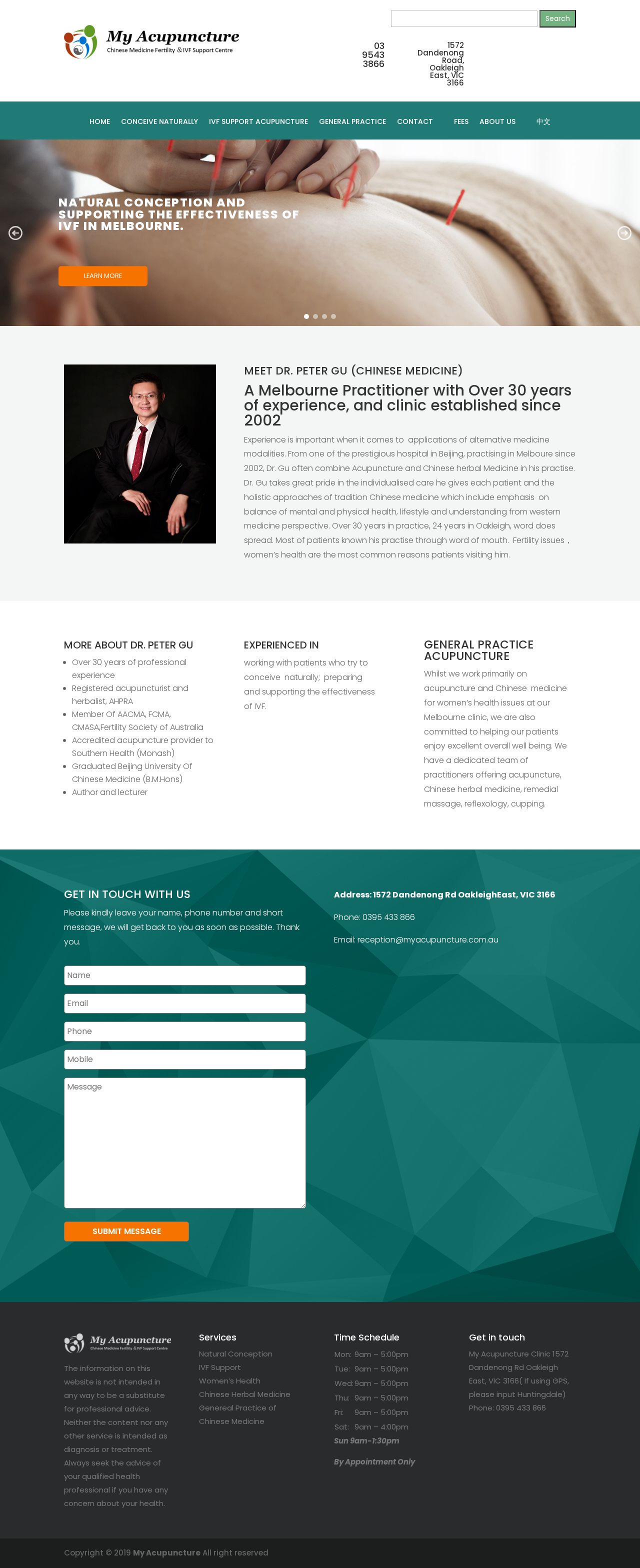 My Acupuncture website