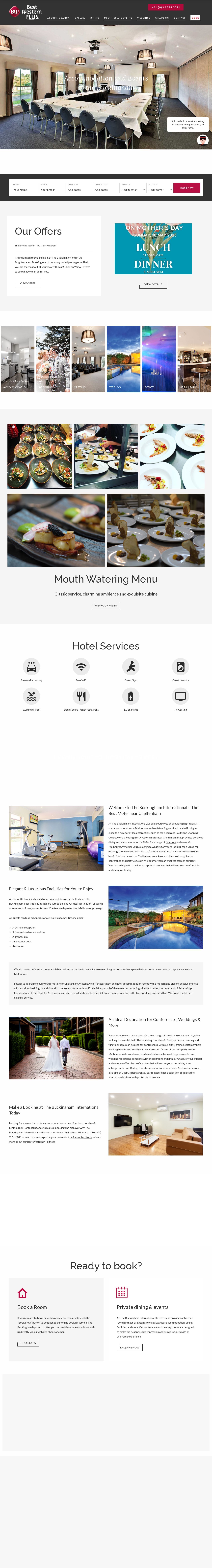 Buckingham International website