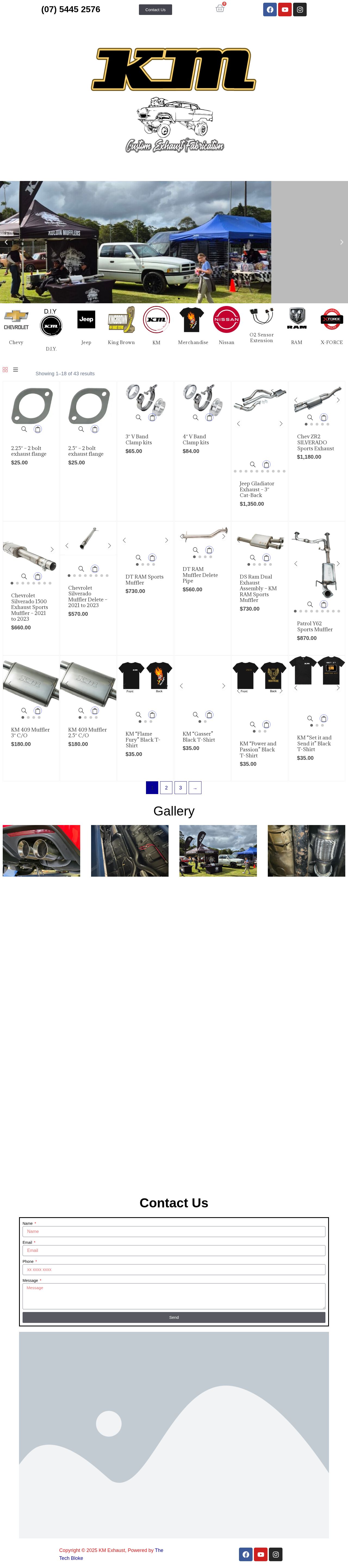 Maroochy Exhaust Centre website