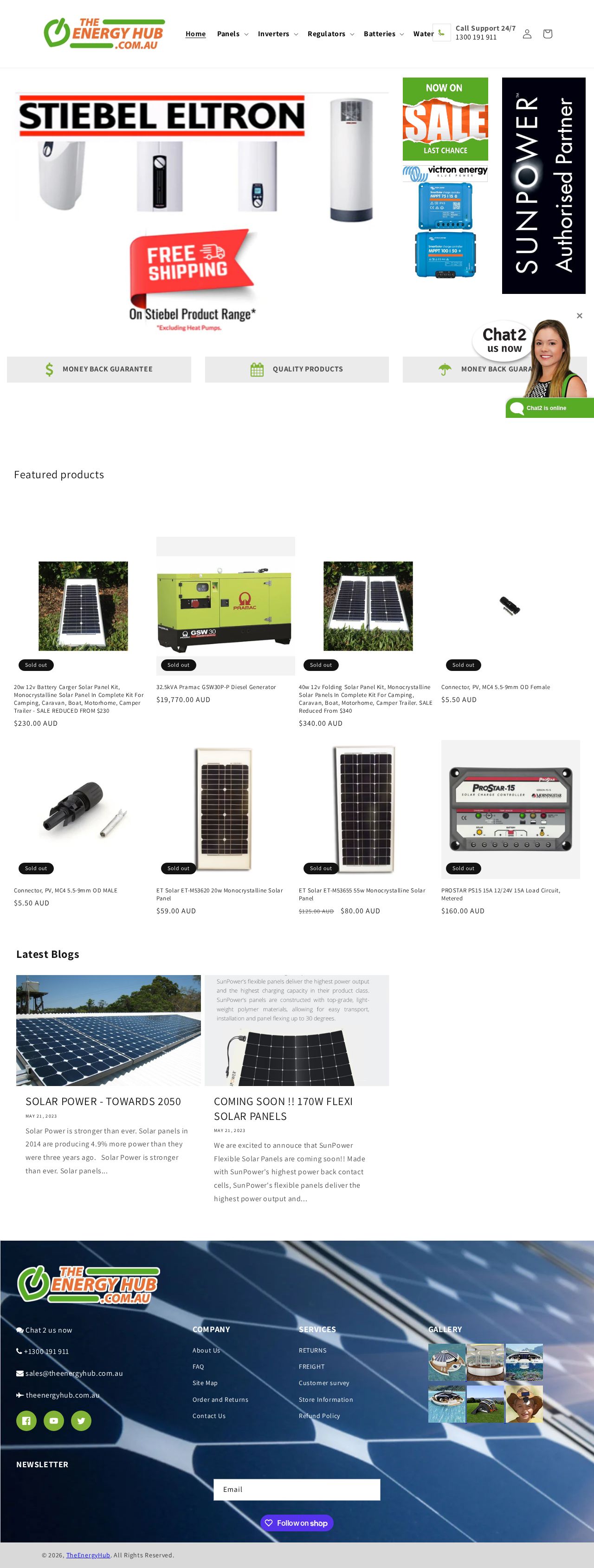 The Energy Hub website