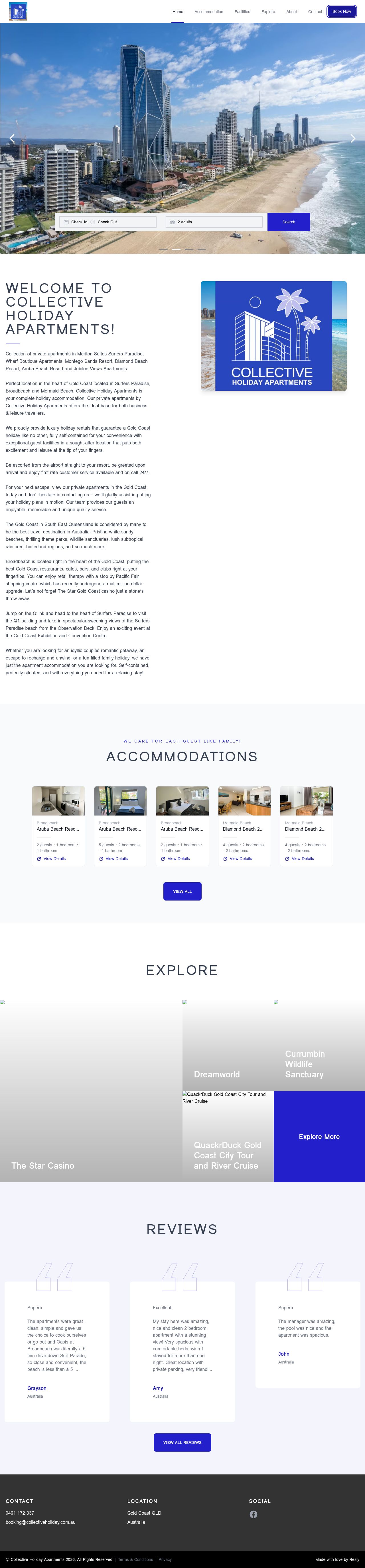 Montego Sands Resort website