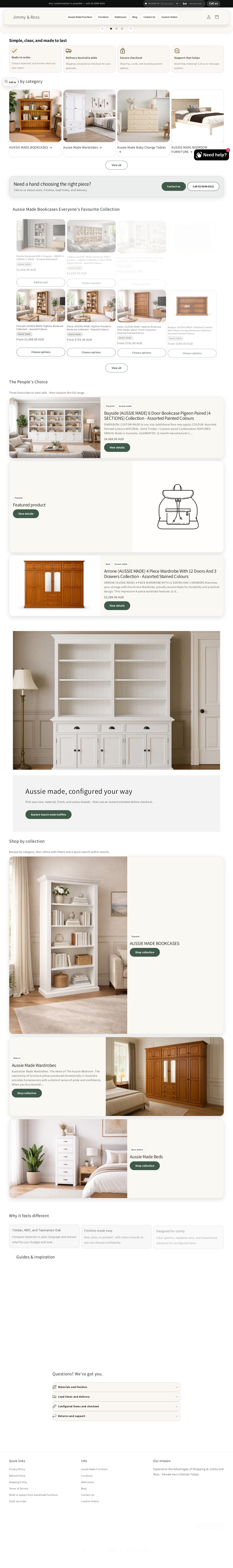 My Furniture Store Online Australia website