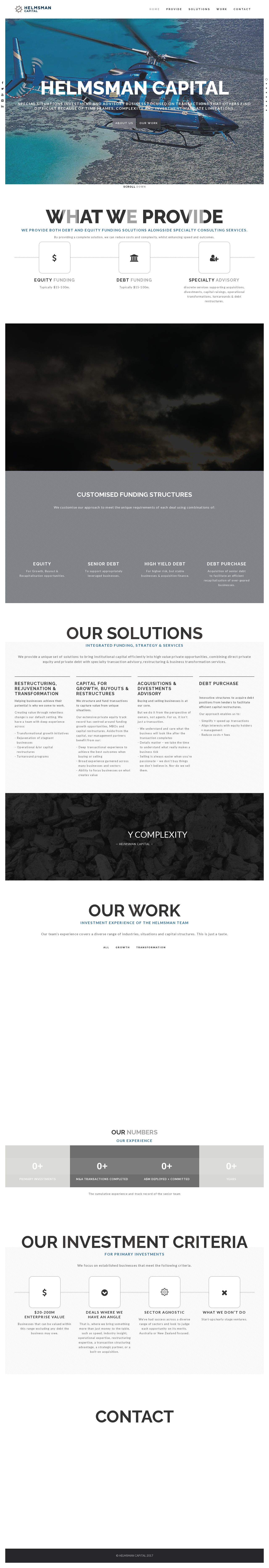 Helmsman Capital website