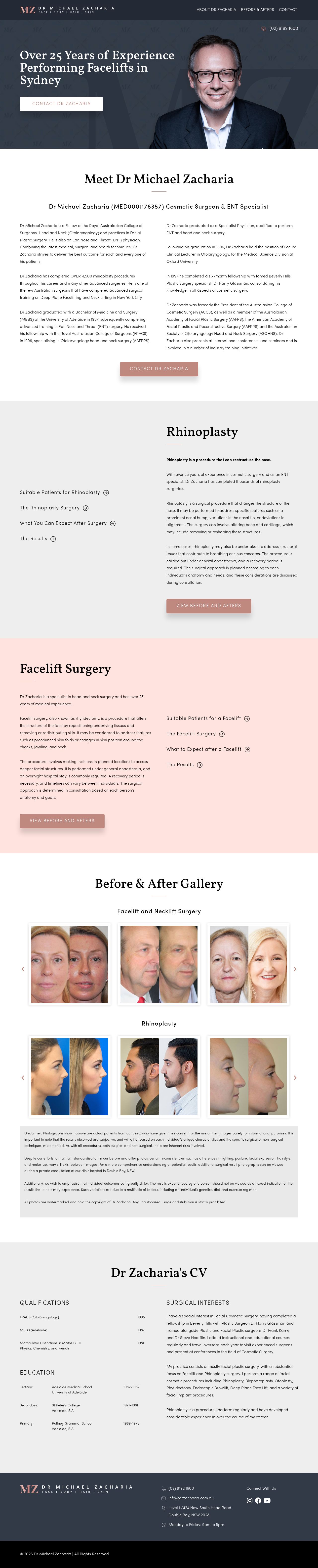Dr. Zacharia website