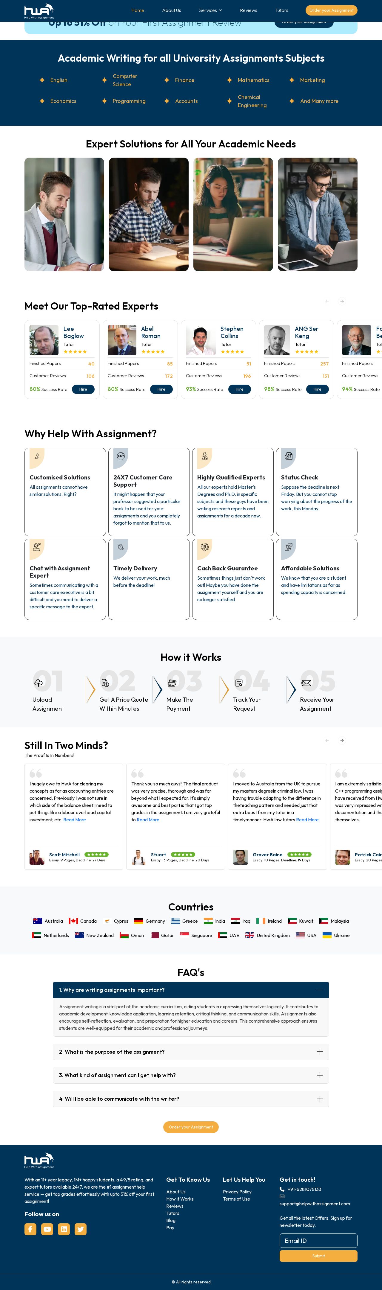HelpWithAssignment.com website