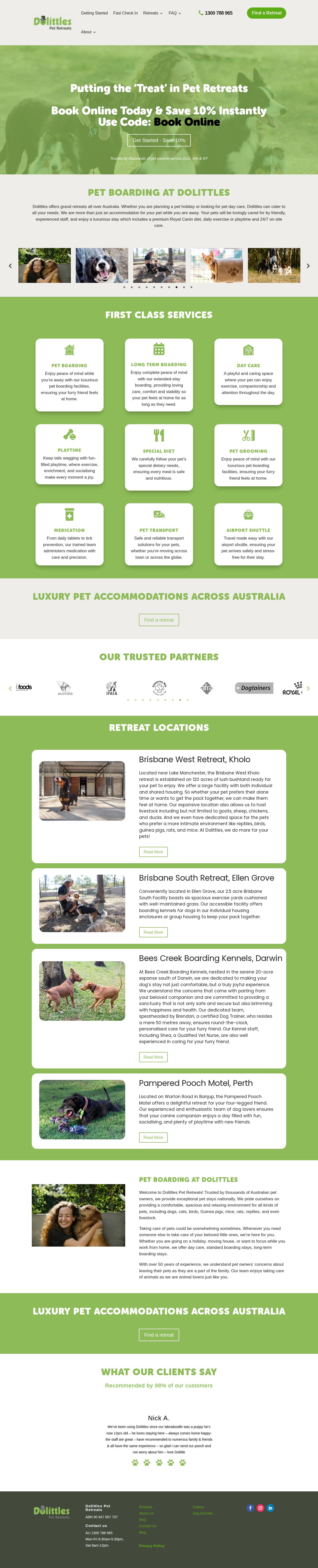 Dolittles website