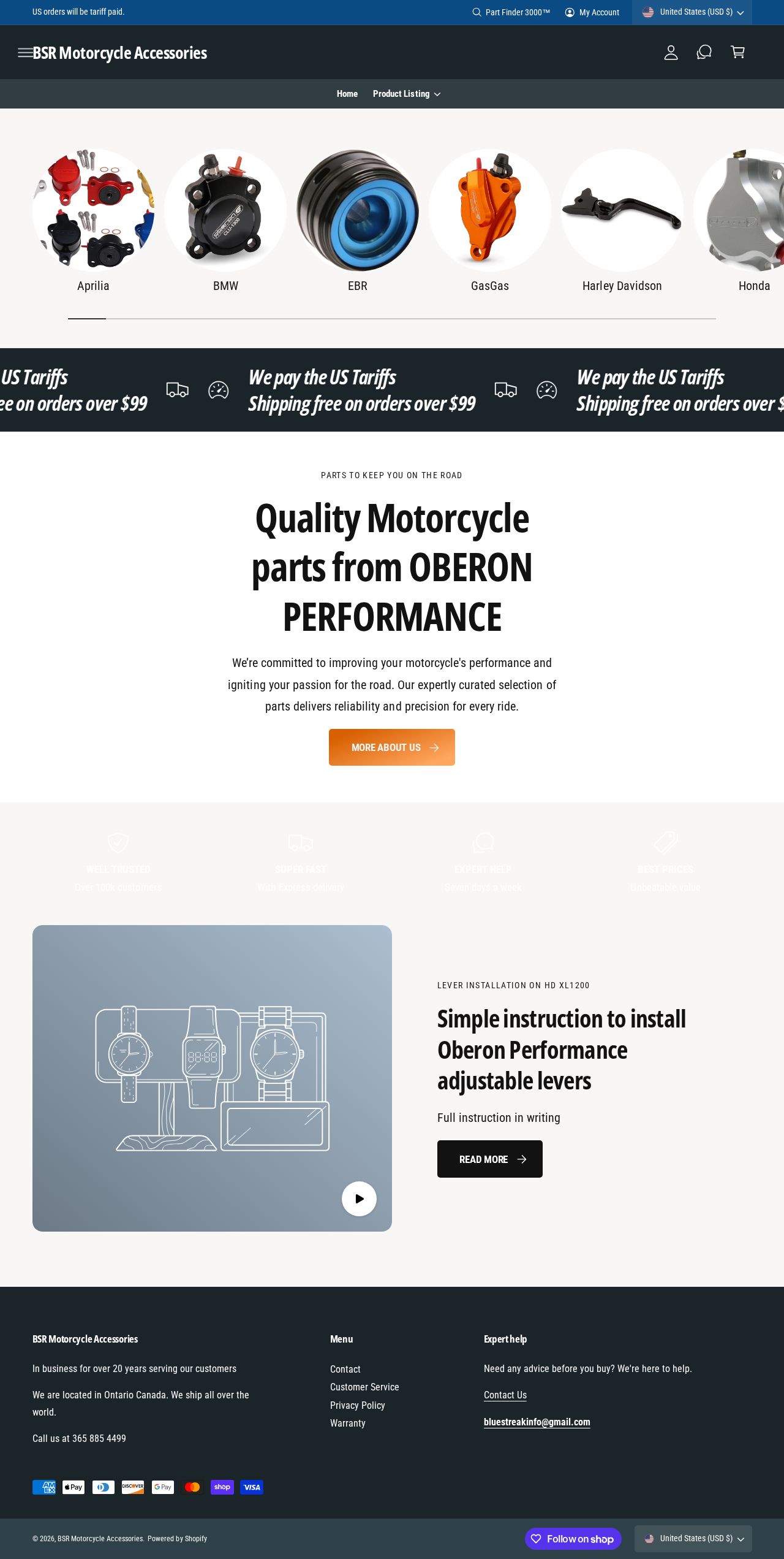 steering dampers website