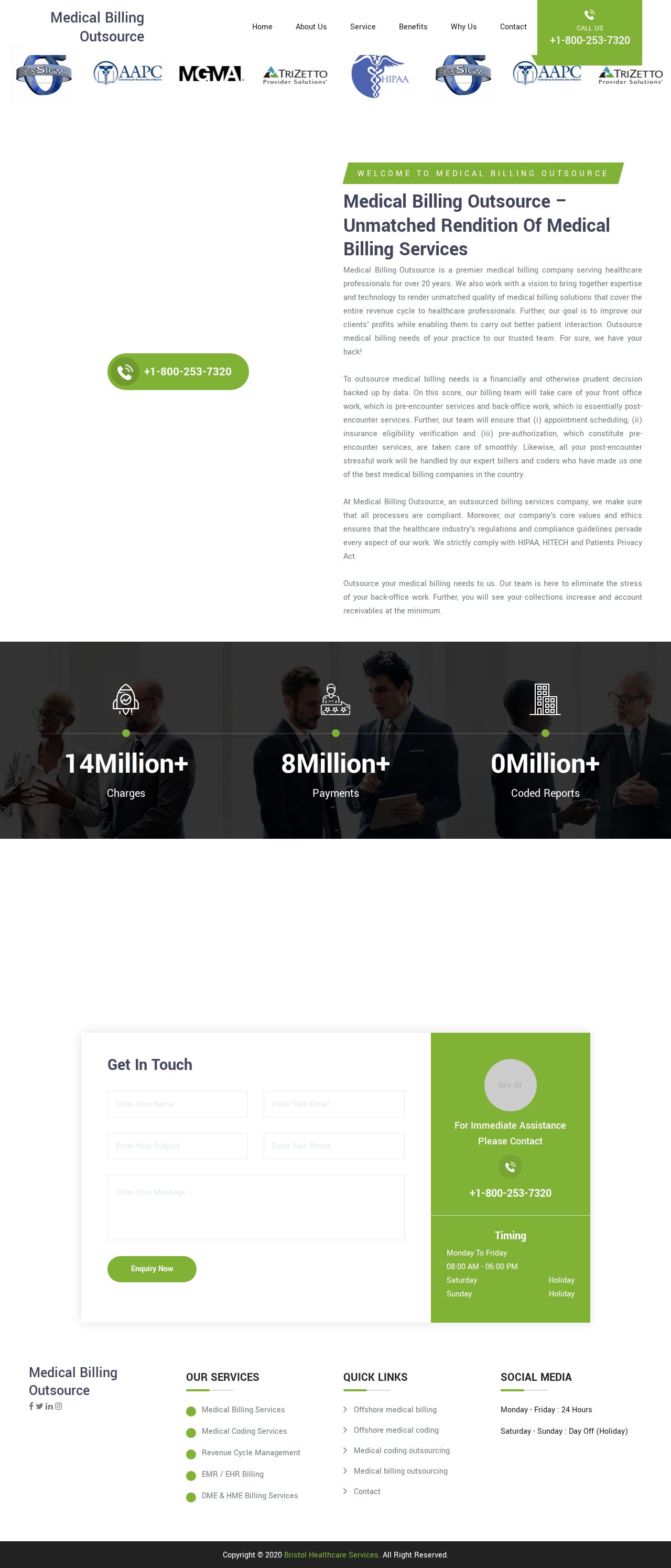 Medical Billing website
