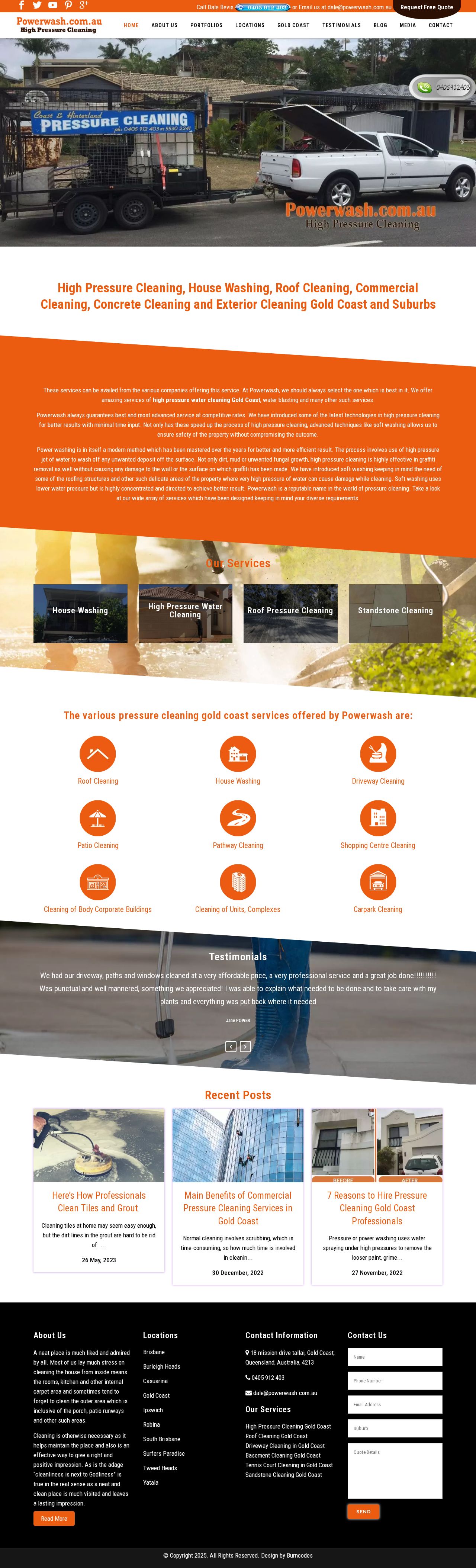 Powerwash website