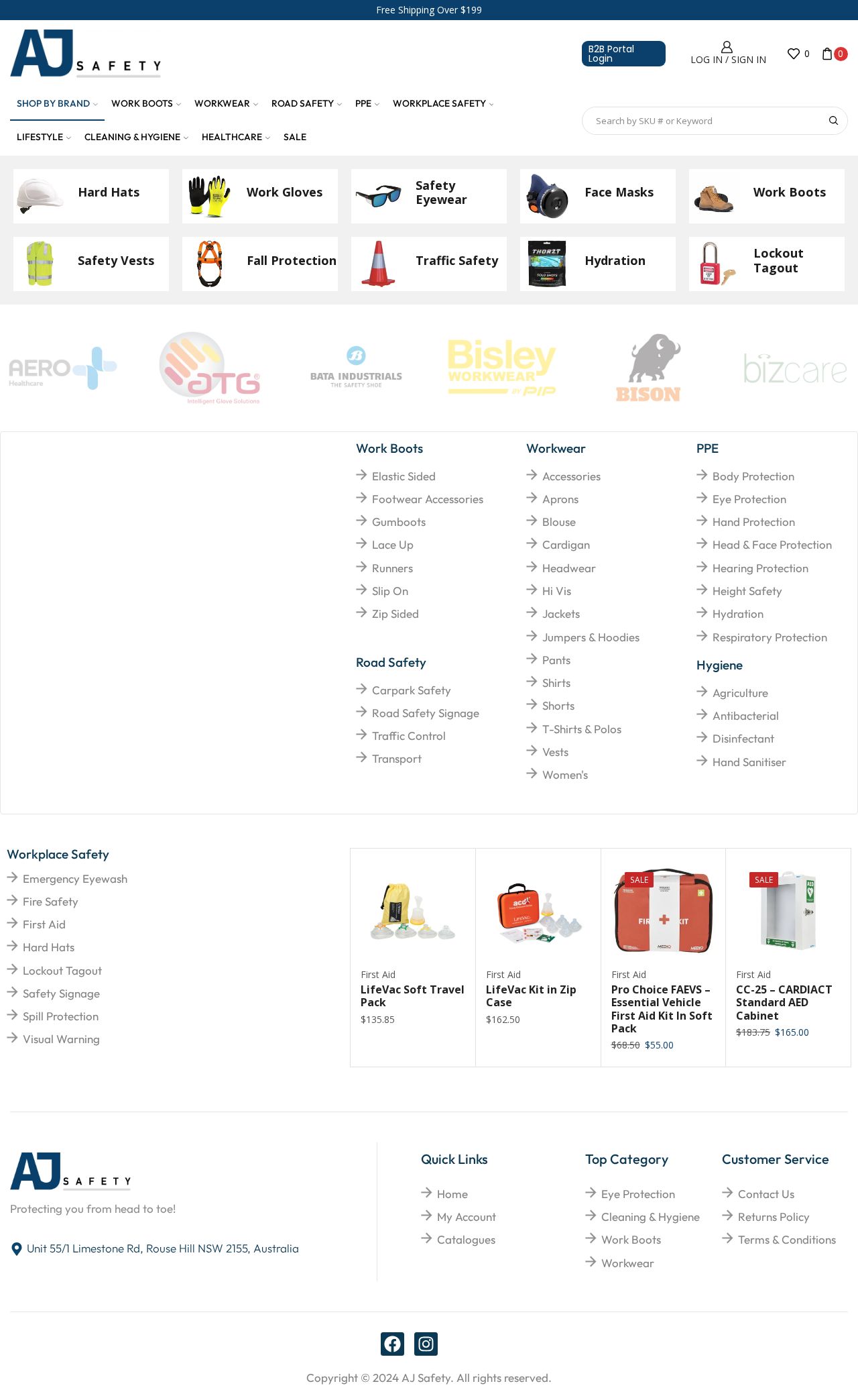 Lifestyle First Aid website