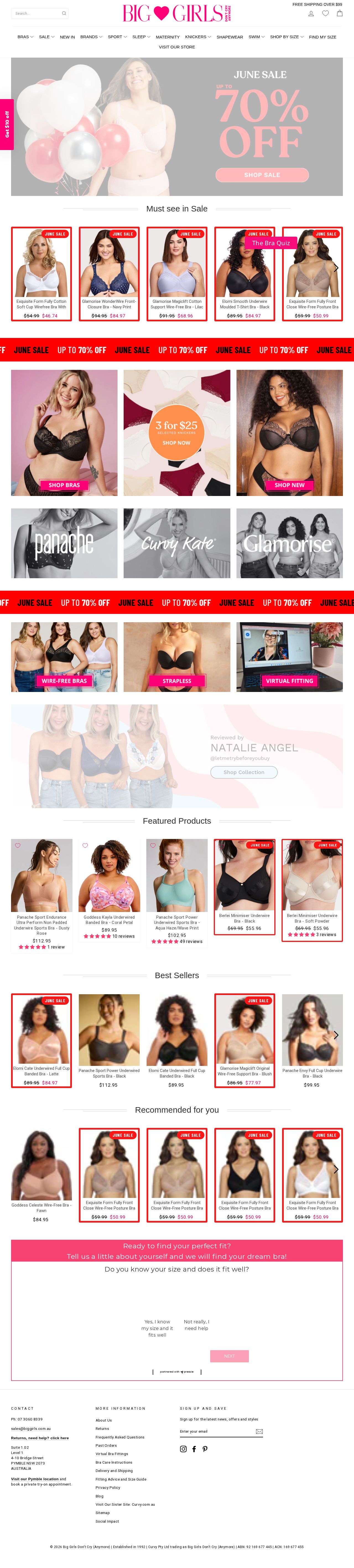 Big Girls Don't Cry Anymore website
