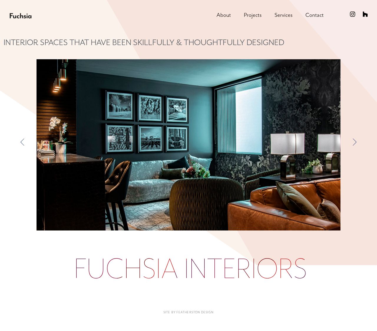 Fuchsia Interiors - Anne-Marie Kruithof website