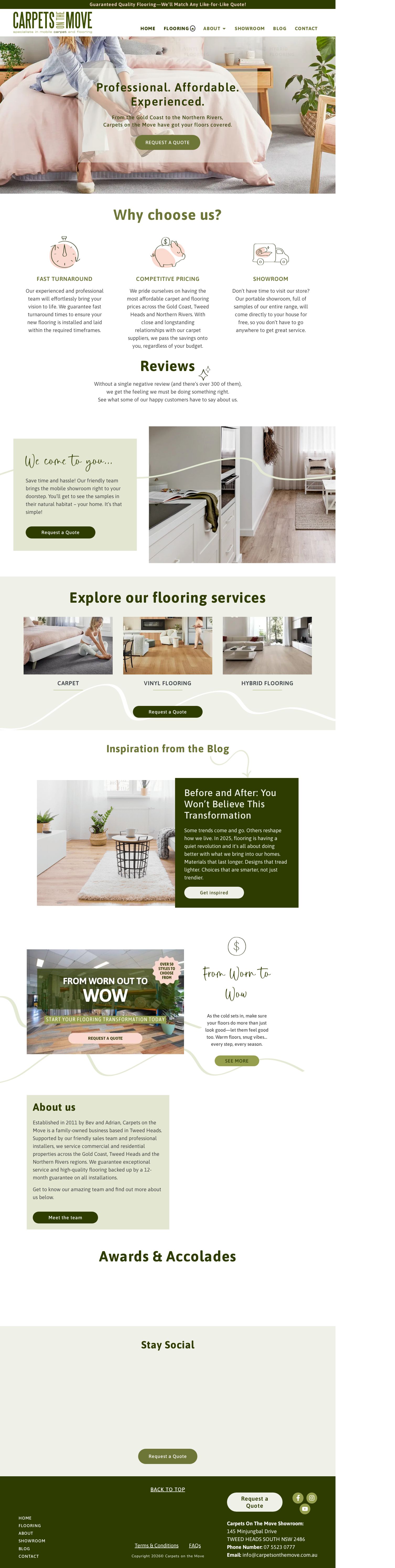 Carpet Tiles website
