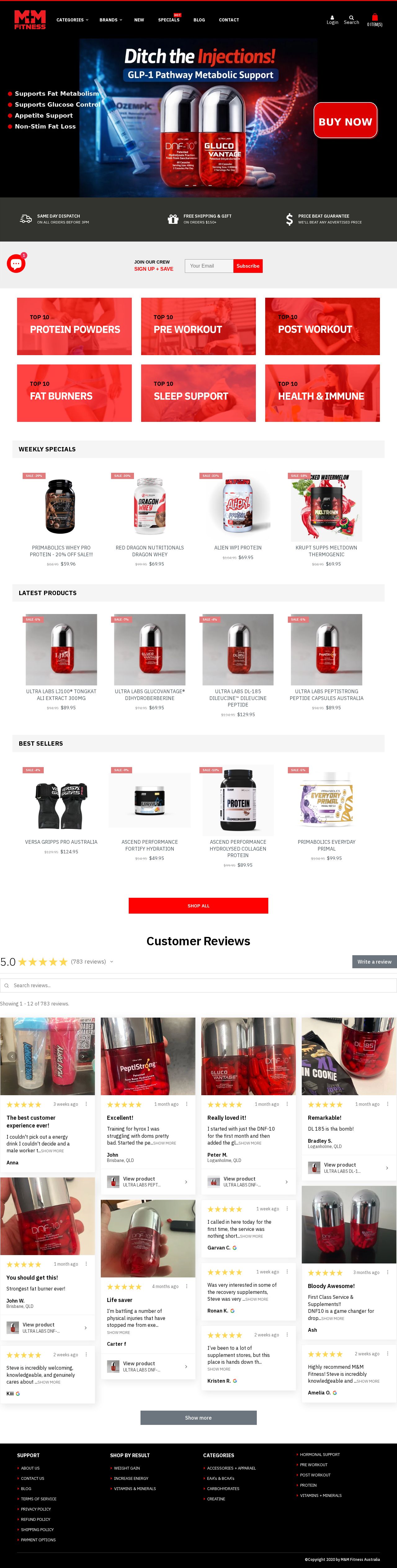 bodybuilding supplements australia website