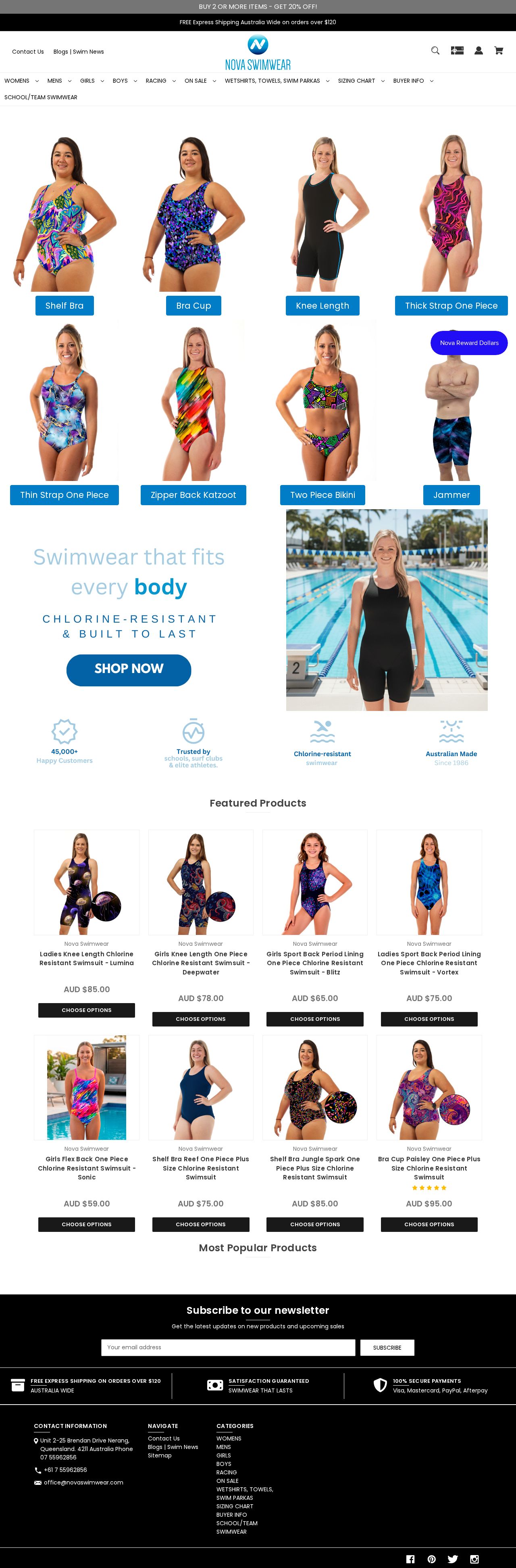 Mens swimwear website