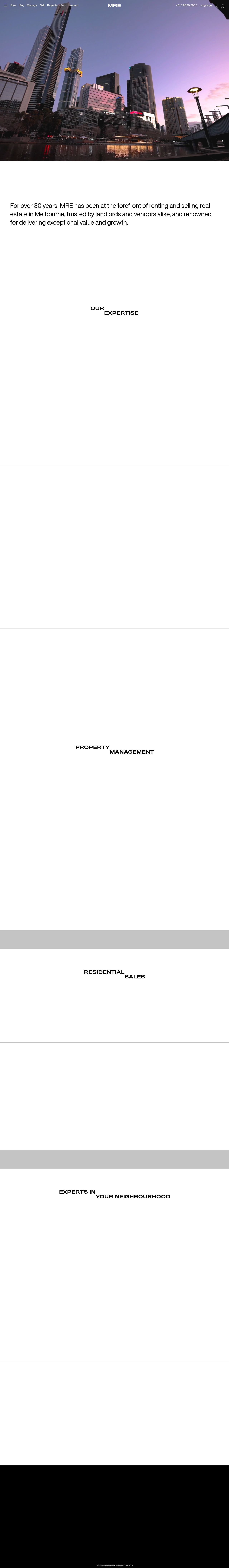 Expert Melbourne Real Estate Agents website
