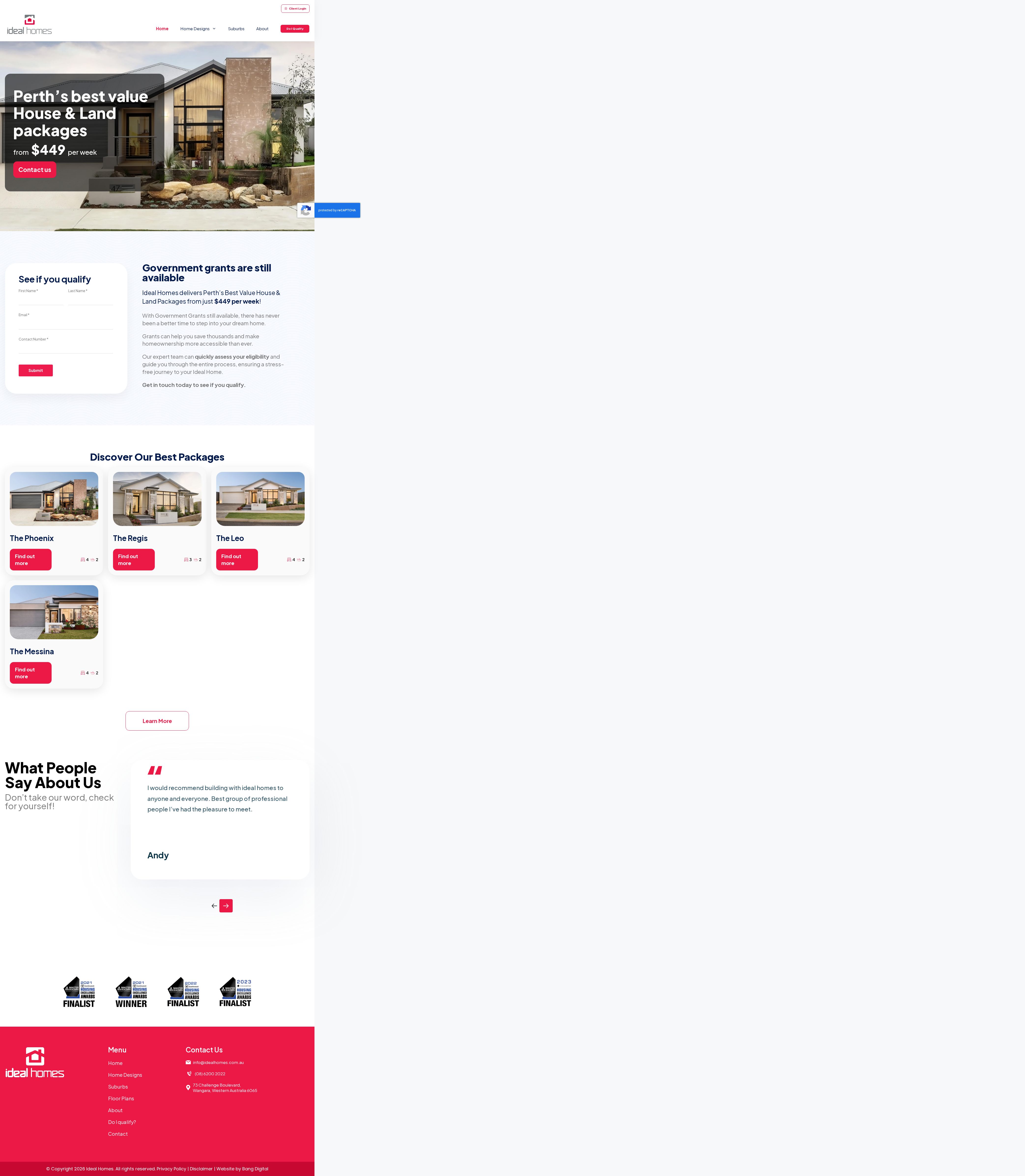 Ideal Homes website