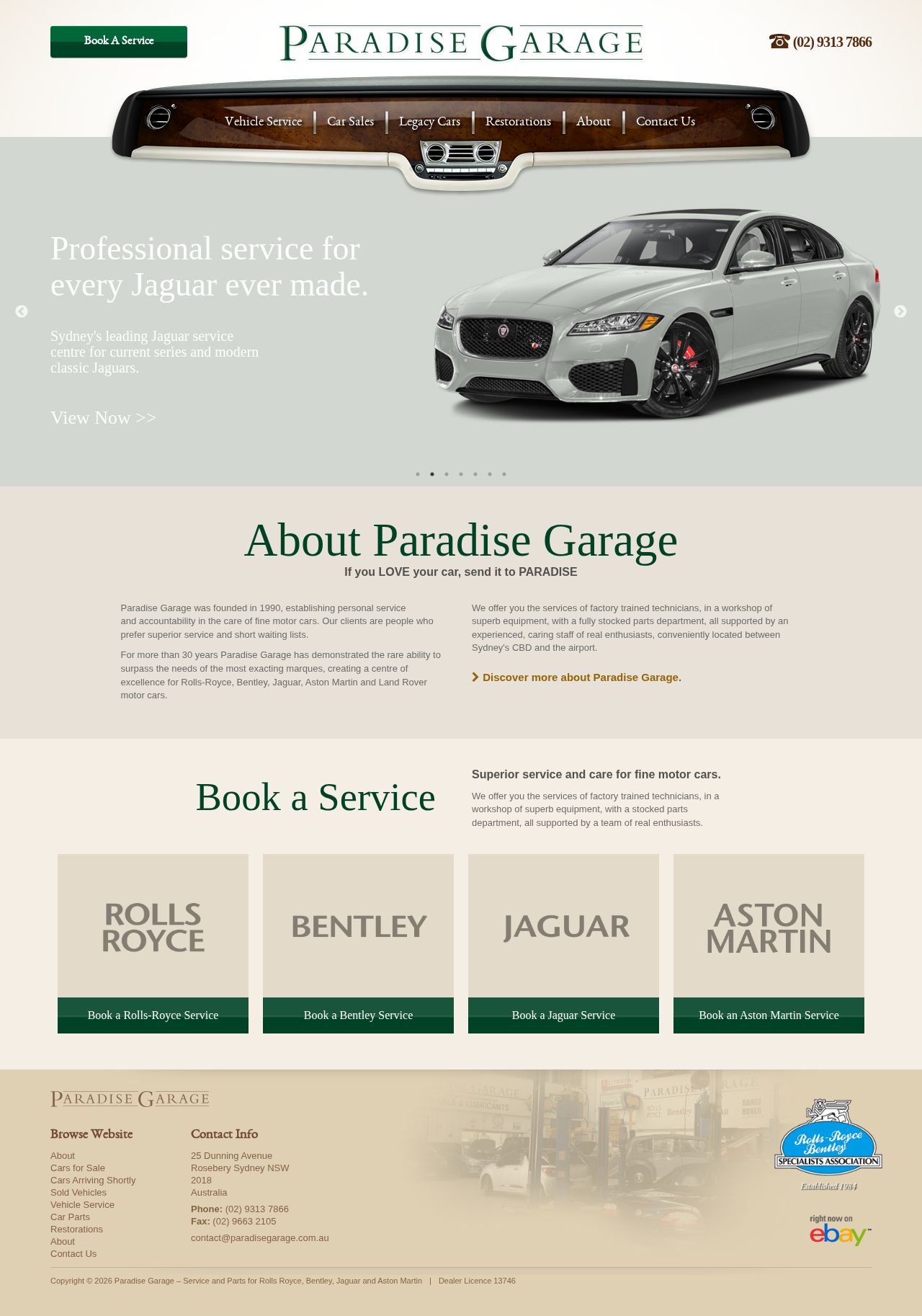 Paradise Garage website