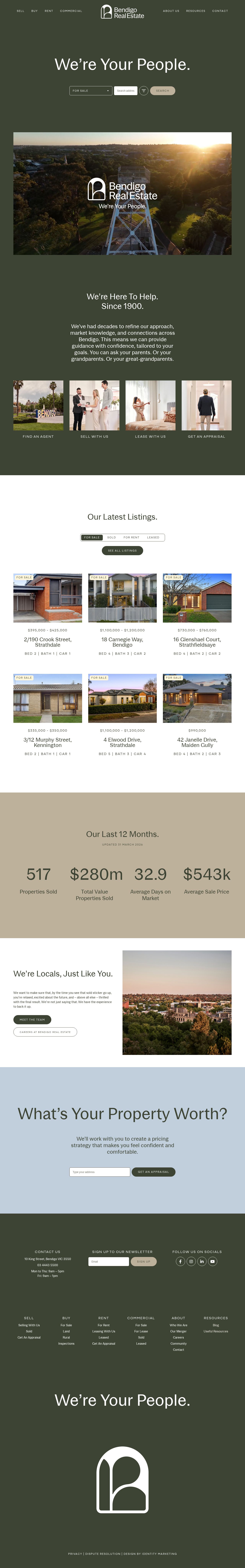DCK Real Estate website