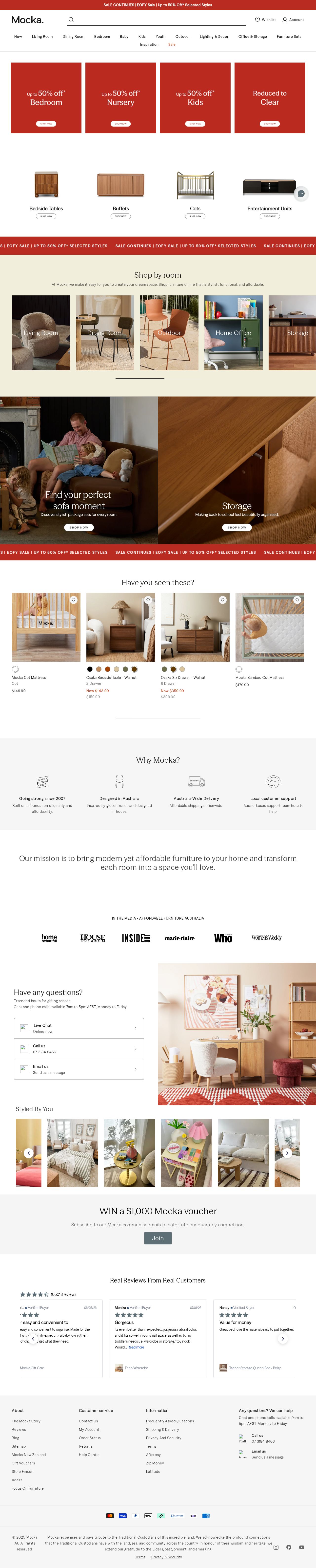 Mocka website